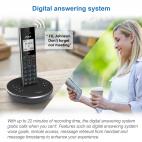 2 Handset  Connect to Cell™ Answering System with Bluetooth Speaker - view 10