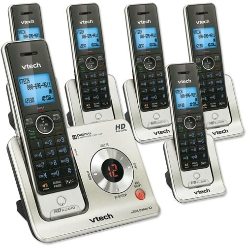 Display larger image of 6 Handset Answering System with Caller ID/Call Waiting - view 1