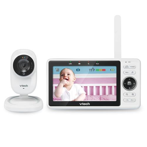 Display larger image of Wi-Fi Remote Access Video Baby Monitor with 5" display and 1080p HD Display, Automatic Night Vision - view 1