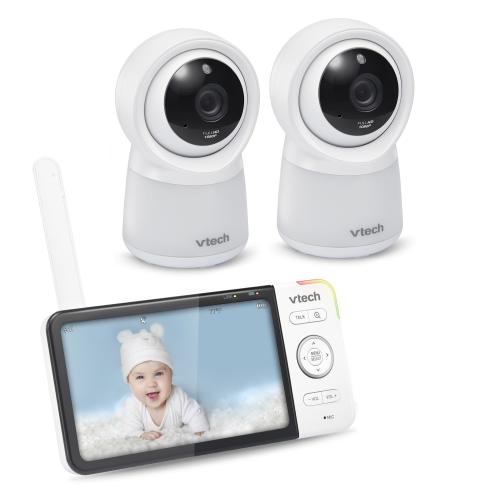 Display larger image of Wi-Fi Remote Access Video Baby Monitor with 5" display and 1080p HD Display, Built-in night light - view 6