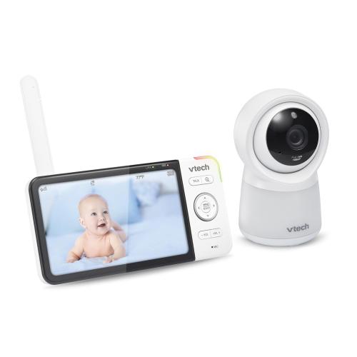 Display larger image of Wi-Fi Remote Access Video Baby Monitor with 5" display and 1080p HD Display, Built-in night light - view 4