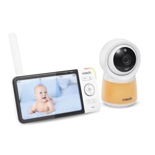 Display larger image of Wi-Fi Remote Access Video Baby Monitor with 5" display and 1080p HD Display, Built-in night light - view 2