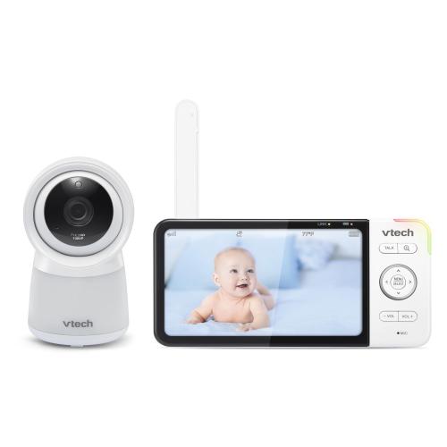 Display larger image of Wi-Fi Remote Access Video Baby Monitor with 5" display and 1080p HD Display, Built-in night light - view 3