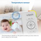 1080p Smart WiFi Remote Access Video Baby Monitor with 5” High Definition 720p Display, Night Light - view 6