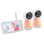 2 Camera 5" Smart Wi-Fi 1080p Video Monitor - view 2