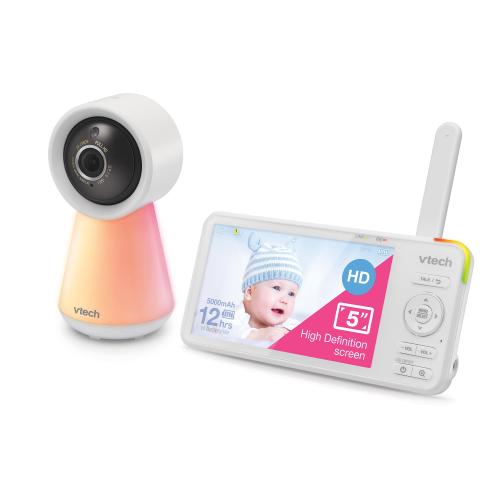 Display larger image of 1080p Smart WiFi Remote Access Video Baby Monitor with 5” High Definition 720p Display, Night Light - view 2