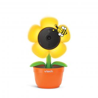 WiFi 1080p Yellow Daisy Baby Camera with Night Light - view 1