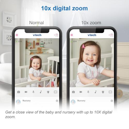 Display larger image of WiFi 1080p Yellow Daisy Baby Camera with Night Light - view 11