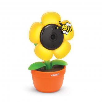 WiFi 1080p Yellow Daisy Baby Camera with Night Light - view 2