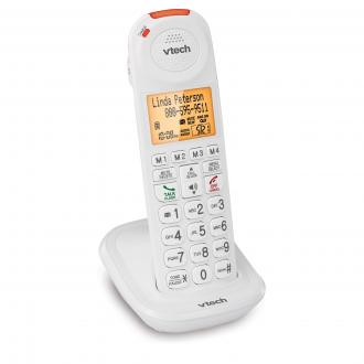 3 Handset Amplified Cordless Answering System with Big Buttons and Display - view 4
