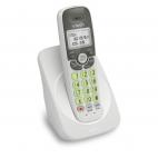 DECT 6.0 Cordless Phone with Full Duplex Speakerphone and Caller ID/Call Waiting (White) - view 3