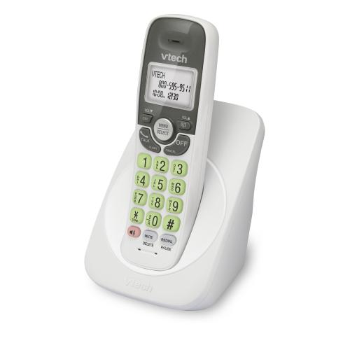 Display larger image of DECT 6.0 Cordless Phone with Bluetooth Connection, Full Duplex Speakerphone and Caller ID/Call Waiting (White) - view 12