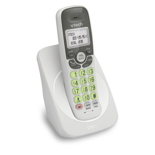 Display larger image of DECT 6.0 Cordless Phone with Bluetooth Connection, Full Duplex Speakerphone and Caller ID/Call Waiting (White) - view 11