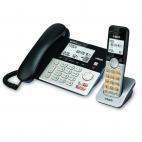 DECT 6.0 Expandable Corded/Cordless Answering System with Large Displays and Call Block - view 3