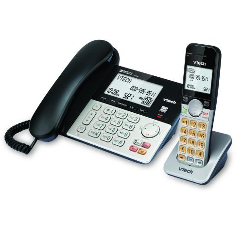 Display larger image of DECT 6.0 Expandable Corded/Cordless Answering System with Large Displays and Call Block - view 3
