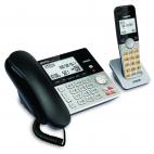 DECT 6.0 Expandable Corded/Cordless Answering System with Large Displays and Call Block - view 2