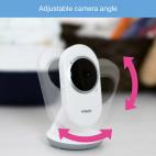 5" Digital Video Baby Monitor with Full-Color and Automatic Night Vision, White - view 4