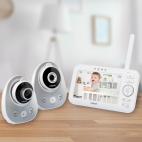 5" Digital Video Baby Monitor with 2 Cameras, Wide-Angle Lens & Standard Lens - view 9