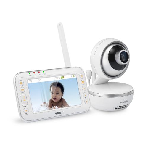 Display larger image of 4.3" Digital Video Baby Monitor with Pan & Tilt Camera, Wide-Angle Lens and Standard Lens - view 10