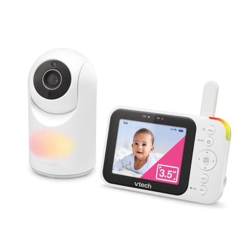 Display larger image of 3.5" Digital Video Baby Monitor with Pan and Tilt and Night Light - view 3