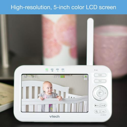 Display larger image of 5" Digital Video Baby Monitor with Full-Color and Automatic Night Vision - view 5
