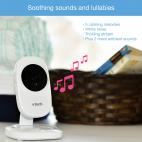5" Digital Video Baby Monitor with Full-Color and Automatic Night Vision - view 4