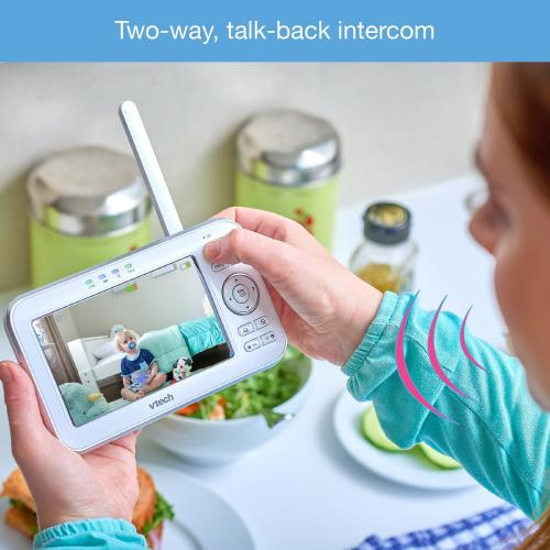 Display larger image of 5" Digital Video Baby Monitor with Full-Color and Automatic Night Vision - view 8