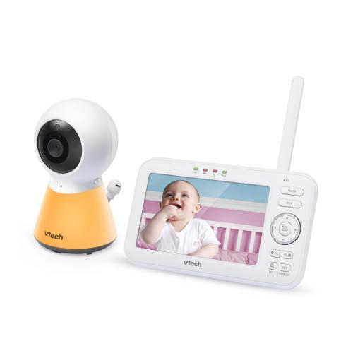 Display larger image of 5" Digital Video Baby Monitor with Adaptive Night Light - view 2