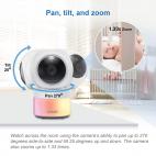 Video Baby Monitor with Pan and Tilt and Night Light - view 5