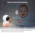 Video Baby Monitor with Pan and Tilt and Night Light - view 11
