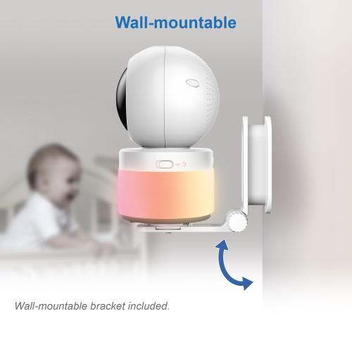 Video Baby Monitor with Pan and Tilt and Night Light - view 13