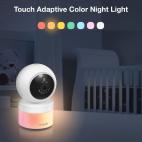 Video Baby Monitor with Pan and Tilt and Night Light - view 2