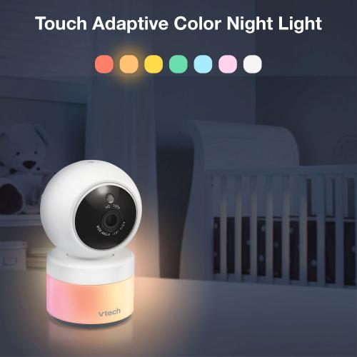 Display larger image of Video Baby Monitor with Pan and Tilt and Night Light - view 2