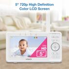 Video Baby Monitor with Pan and Tilt and Night Light - view 4