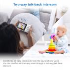 2.8" Digital Video Baby Monitor, White - view 4