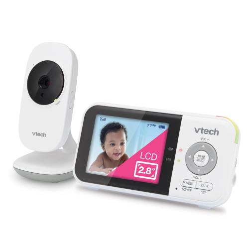 Display larger image of 2.8" Digital Video Baby Monitor, White - view 3