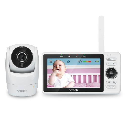 Display larger image of Wi-Fi Remote Access Video Baby Monitor with 5"display and 1080p HD 360 degree Pan & Tilt Camera - view 1