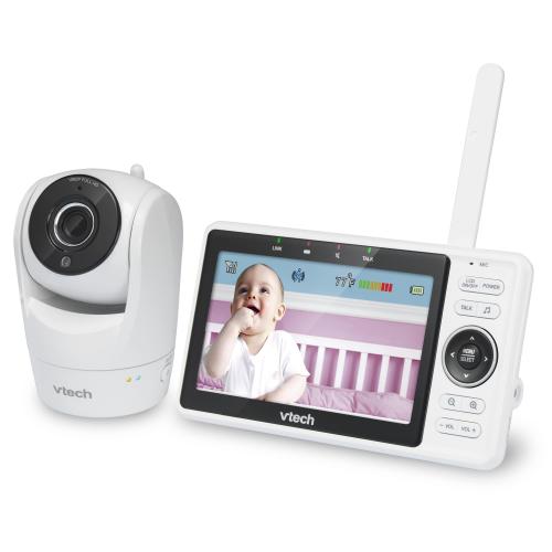 Display larger image of Wi-Fi Remote Access Video Baby Monitor with 5"display and 1080p HD 360 degree Pan & Tilt Camera - view 3