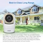 2 Camera Video Baby Monitor with 7" High Definition 720p Display, 360 degree Panoramic Viewing Pan & Tilt HD Camera - view 6