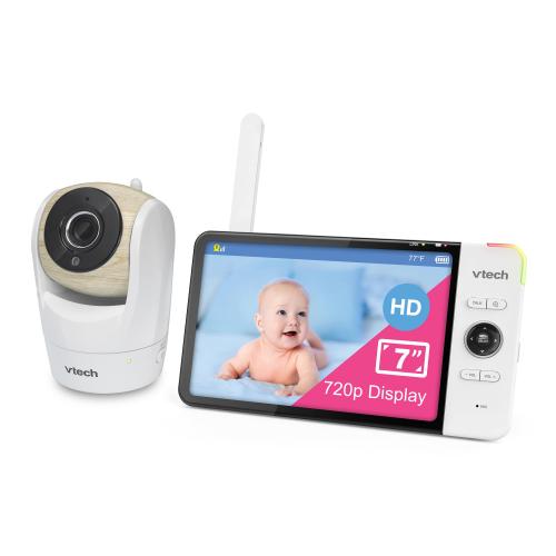 Display larger image of Video Baby Monitor with 7" High Definition 720p Display, 360 degree Panoramic Viewing Pan & Tilt HD Camera - view 2