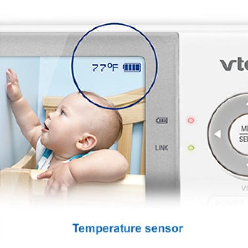 Display larger image of 2.8" Digital Video Baby Monitor with Pan & Tilt - view 8