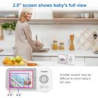 2.8" Digital Video Baby Monitor with Pan & Tilt - view 5