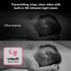 Video Baby Monitor with 5" High Definition 720p Display, 360 degree Panoramic Viewing Pan & Tilt HD Camera - view 4