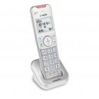 Accessory Handset with Bluetooth Connect to Cell and Smart Call Blocker (Silver & White) - view 3