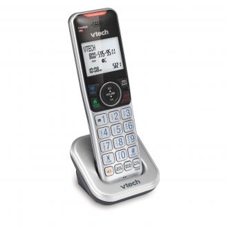 Accessory Handset with Bluetooth Connect to Cell and Smart Call Blocker (Silver & Black) - view 3