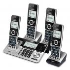 4-Handset Extended Range Expandable Cordless Phone with Bluetooth Connect to Cell, Smart Call Blocker and Answering System - view 3