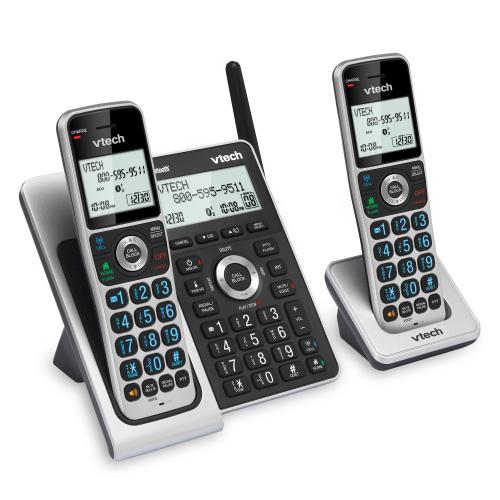 Display larger image of 2-Handset Extended Range Expandable Cordless Phone with Bluetooth Connect to Cell, Smart Call Blocker and Answering System - view 3